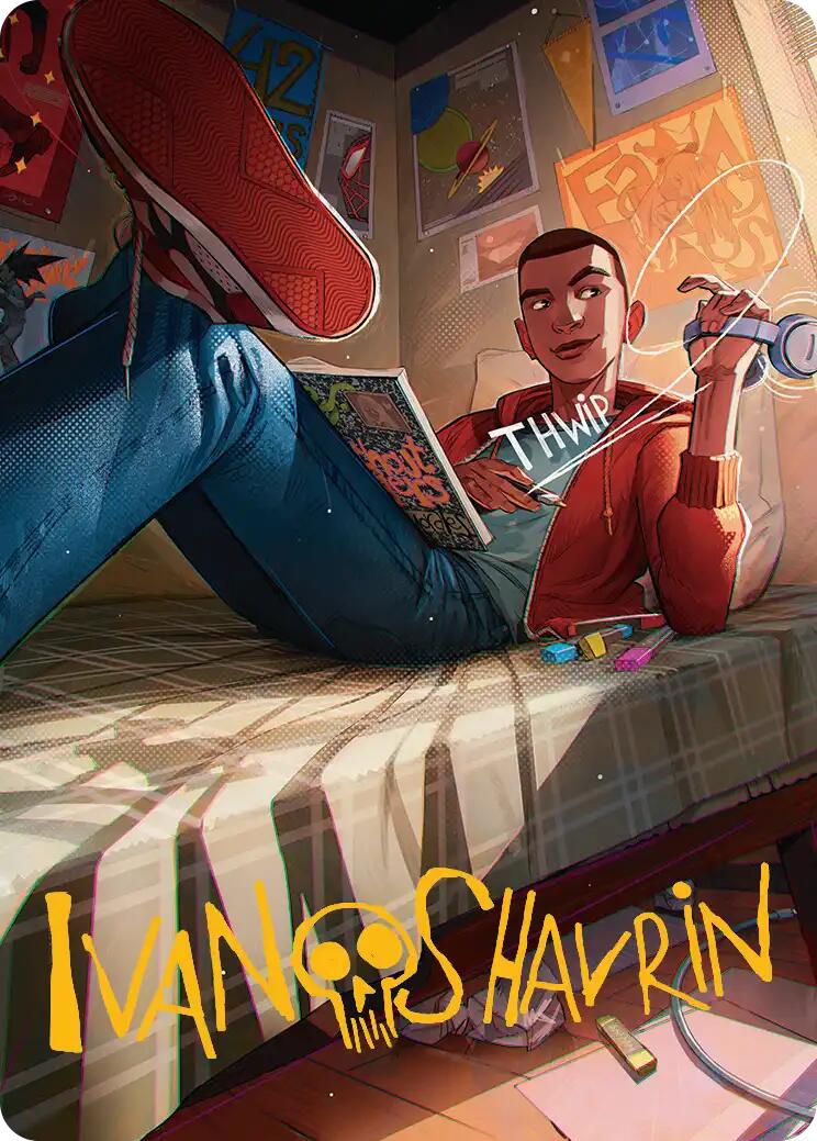Miles Morales Art Card (Gold-Stamped Signature) [Marvel's Spider-Man Art Series] | Exor Games Bridgewater