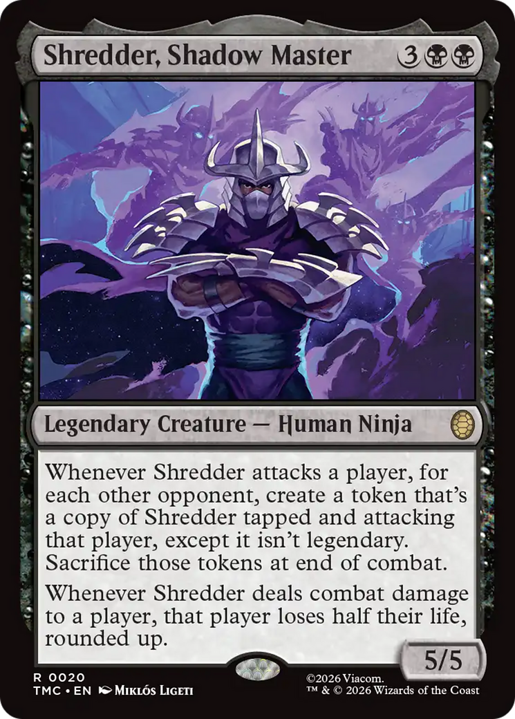 Shredder, Shadow Master [Teenage Mutant Ninja Turtles Commander] | Exor Games Bridgewater