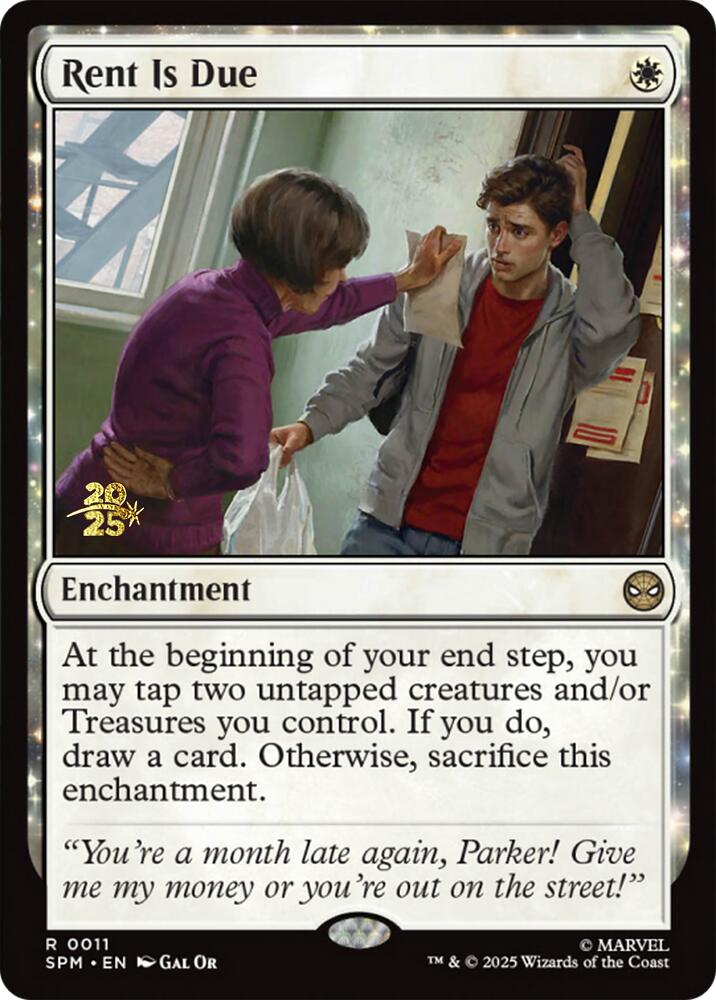 Rent Is Due [Marvel's Spider-Man Prerelease Promos] | Exor Games Bridgewater