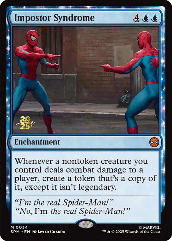 Impostor Syndrome [Marvel's Spider-Man Prerelease Promos] | Exor Games Bridgewater