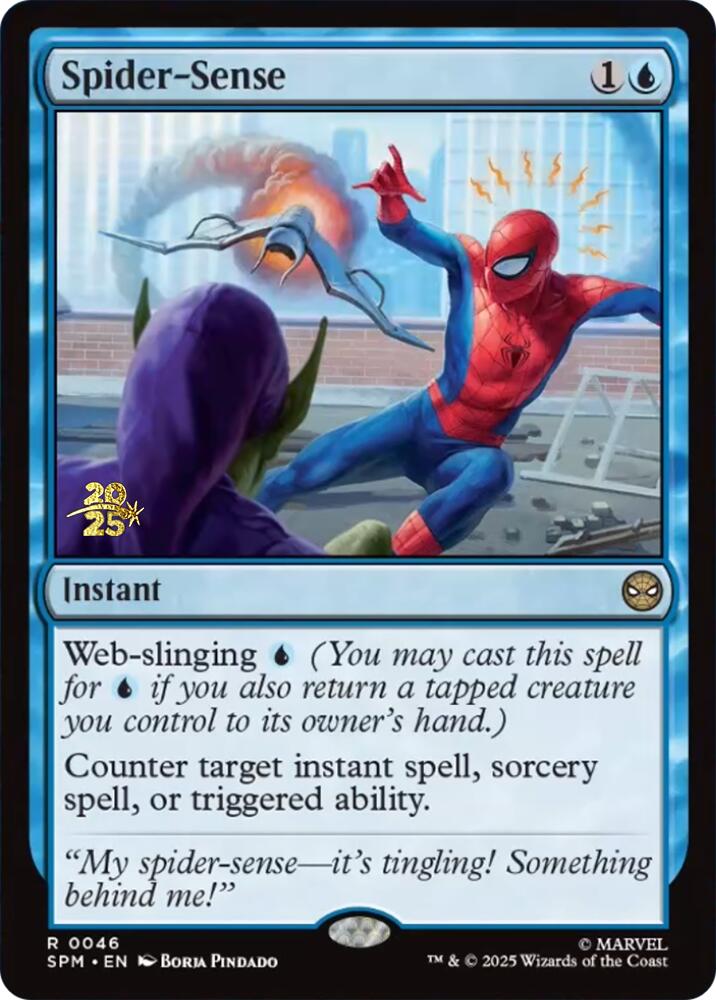 Spider-Sense [Marvel's Spider-Man Prerelease Promos] | Exor Games Bridgewater