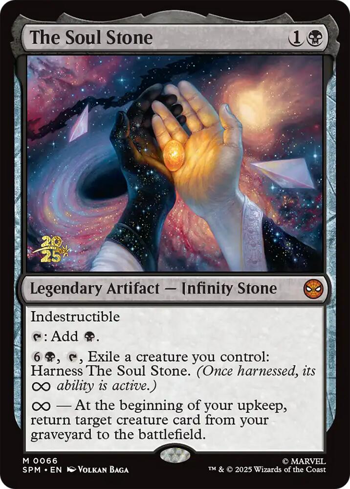 The Soul Stone [Marvel's Spider-Man Prerelease Promos] | Exor Games Bridgewater