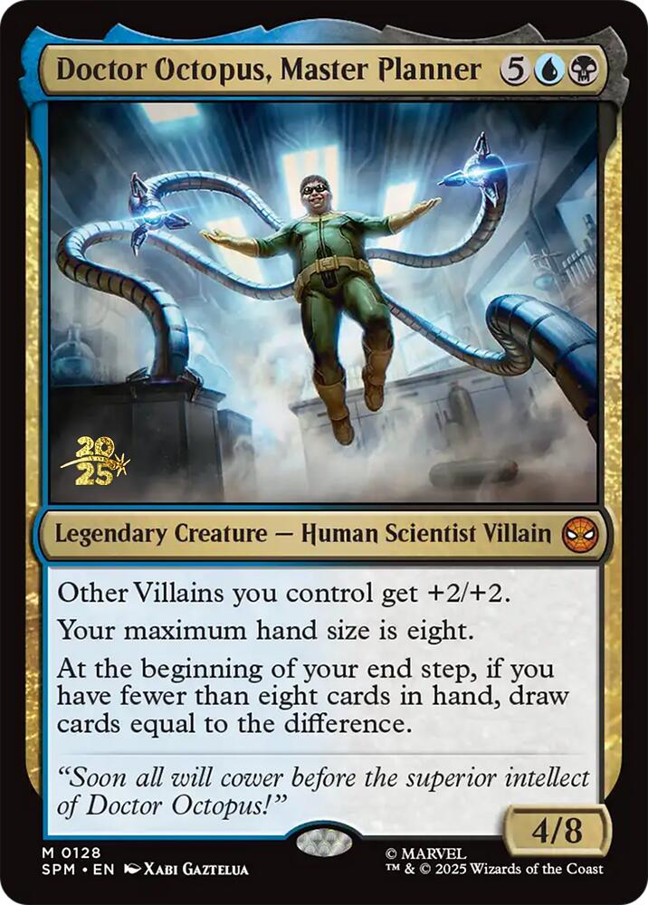 Doctor Octopus, Master Planner [Marvel's Spider-Man Prerelease Promos] | Exor Games Bridgewater
