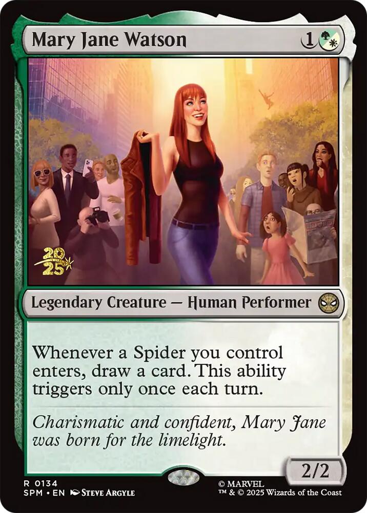 Mary Jane Watson [Marvel's Spider-Man Prerelease Promos] | Exor Games Bridgewater