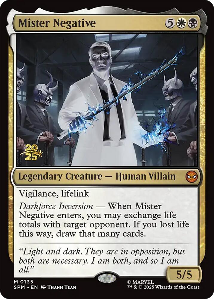 Mister Negative [Marvel's Spider-Man Prerelease Promos] | Exor Games Bridgewater