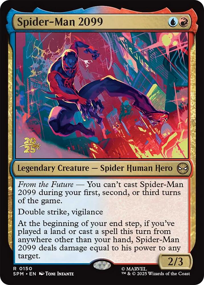 Spider-Man 2099 [Marvel's Spider-Man Prerelease Promos] | Exor Games Bridgewater
