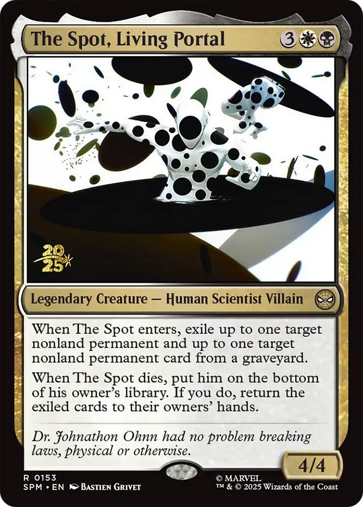The Spot, Living Portal [Marvel's Spider-Man Prerelease Promos] | Exor Games Bridgewater