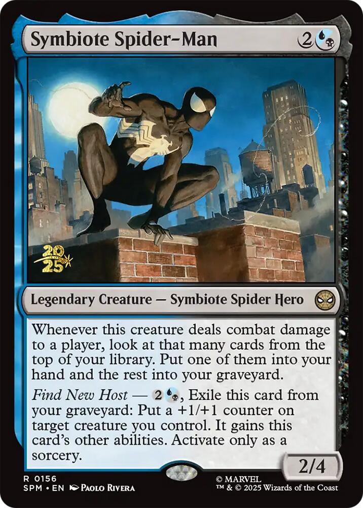 Symbiote Spider-Man [Marvel's Spider-Man Prerelease Promos] | Exor Games Bridgewater