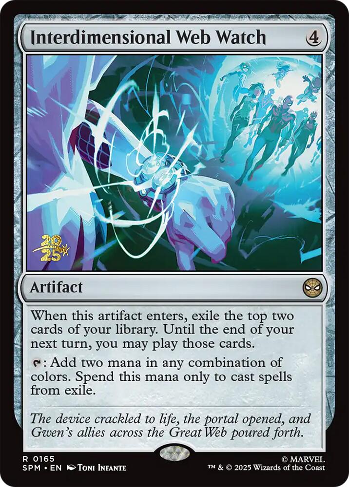Interdimensional Web Watch [Marvel's Spider-Man Prerelease Promos] | Exor Games Bridgewater