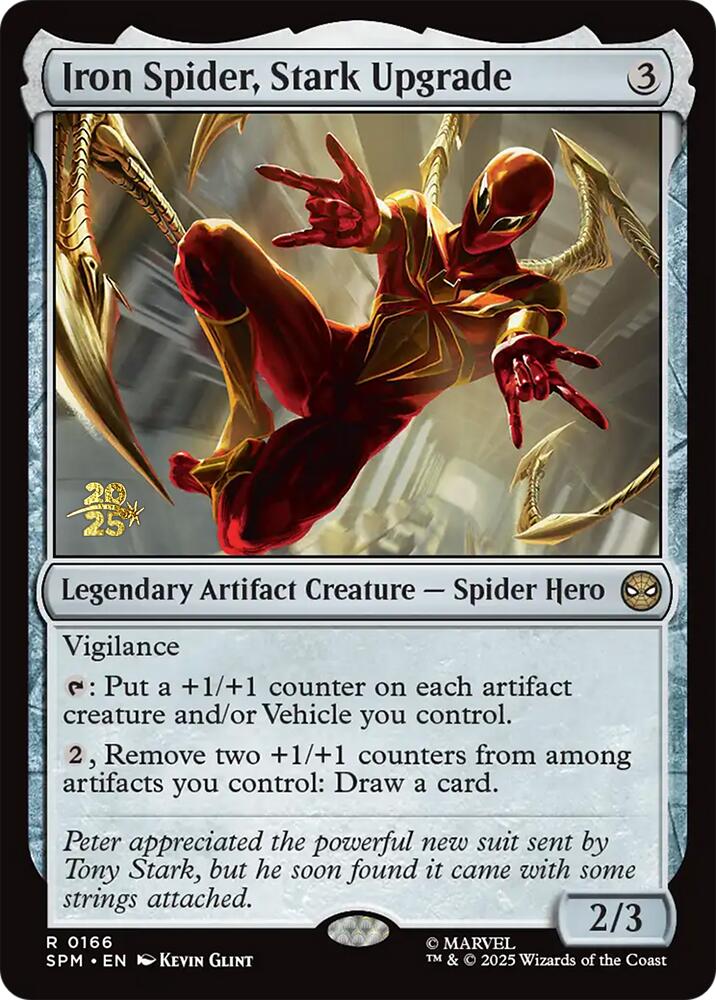 Iron Spider, Stark Upgrade [Marvel's Spider-Man Prerelease Promos] | Exor Games Bridgewater