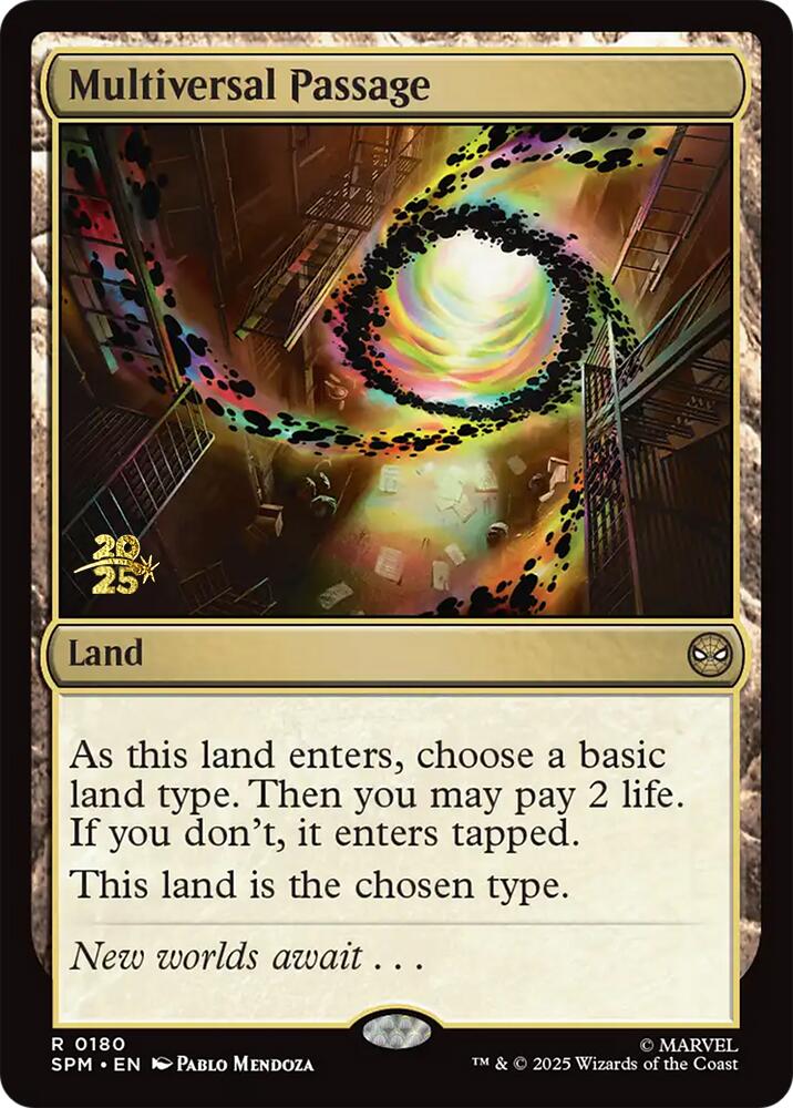 Multiversal Passage [Marvel's Spider-Man Prerelease Promos] | Exor Games Bridgewater