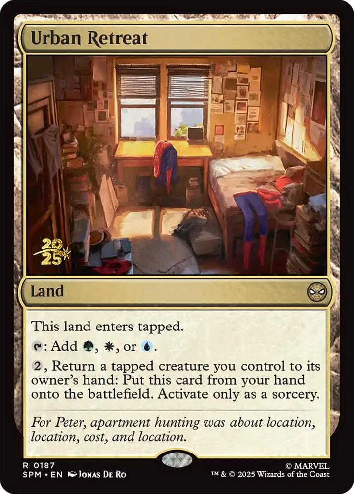 Urban Retreat [Marvel's Spider-Man Prerelease Promos] | Exor Games Bridgewater