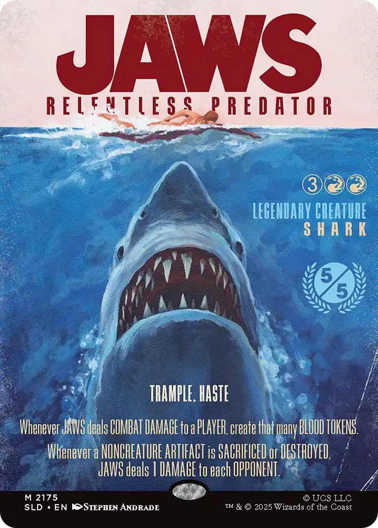 Jaws, Relentless Predator [Secret Lair Drop Series] | Exor Games Bridgewater