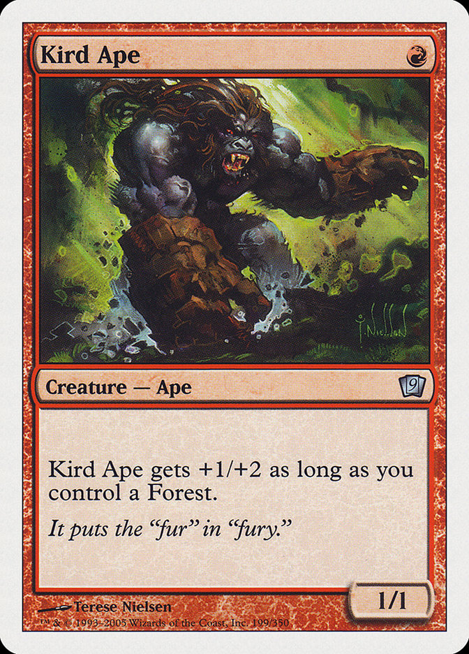 Kird Ape (9th Edition) [Oversize Cards] | Exor Games Bridgewater