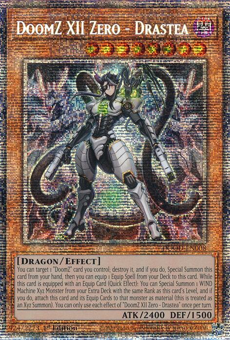 DoomZ XII Zero - Drastea (Starlight Rare) [DOOD-EN008] Starlight Rare | Exor Games Bridgewater