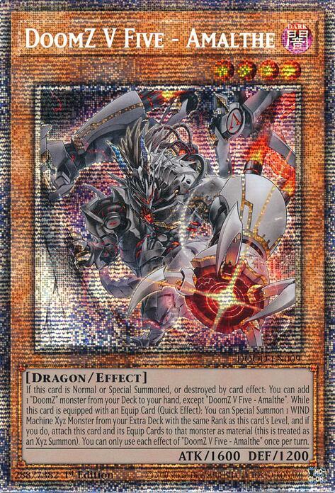 DoomZ V Five - Amalthe (Starlight Rare) [DOOD-EN009] Starlight Rare | Exor Games Bridgewater