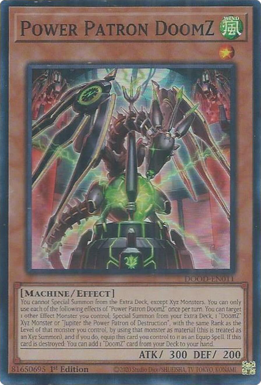Power Patron DoomZ [DOOD-EN011] Super Rare | Exor Games Bridgewater