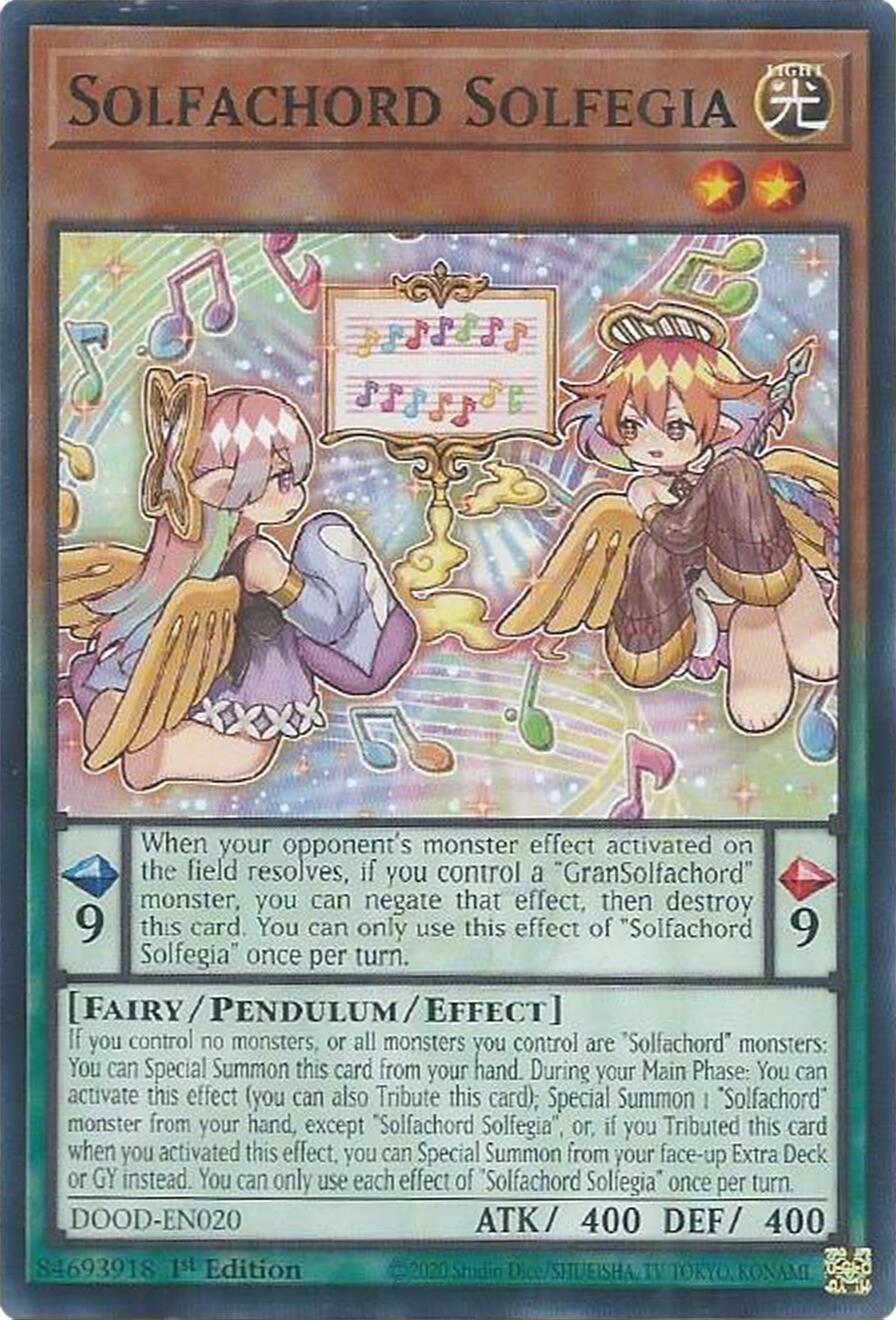 Solfachord Solfegia [DOOD-EN020] Common | Exor Games Bridgewater