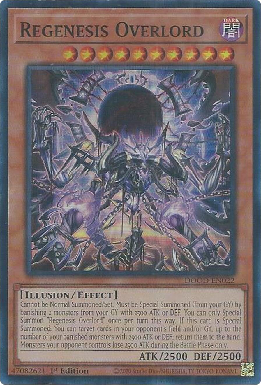 Regenesis Overlord [DOOD-EN022] Super Rare | Exor Games Bridgewater