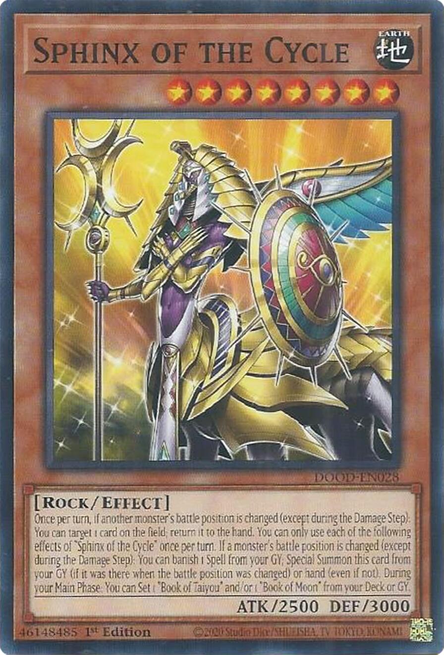 Sphinx of the Cycle [DOOD-EN028] Common | Exor Games Bridgewater