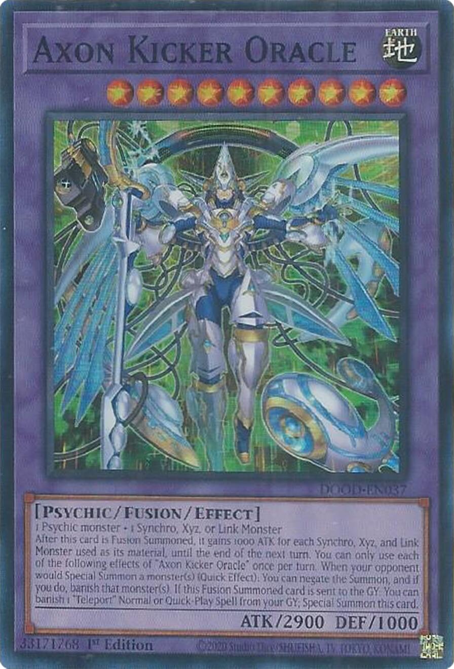 Axon Kicker Oracle [DOOD-EN037] Super Rare | Exor Games Bridgewater