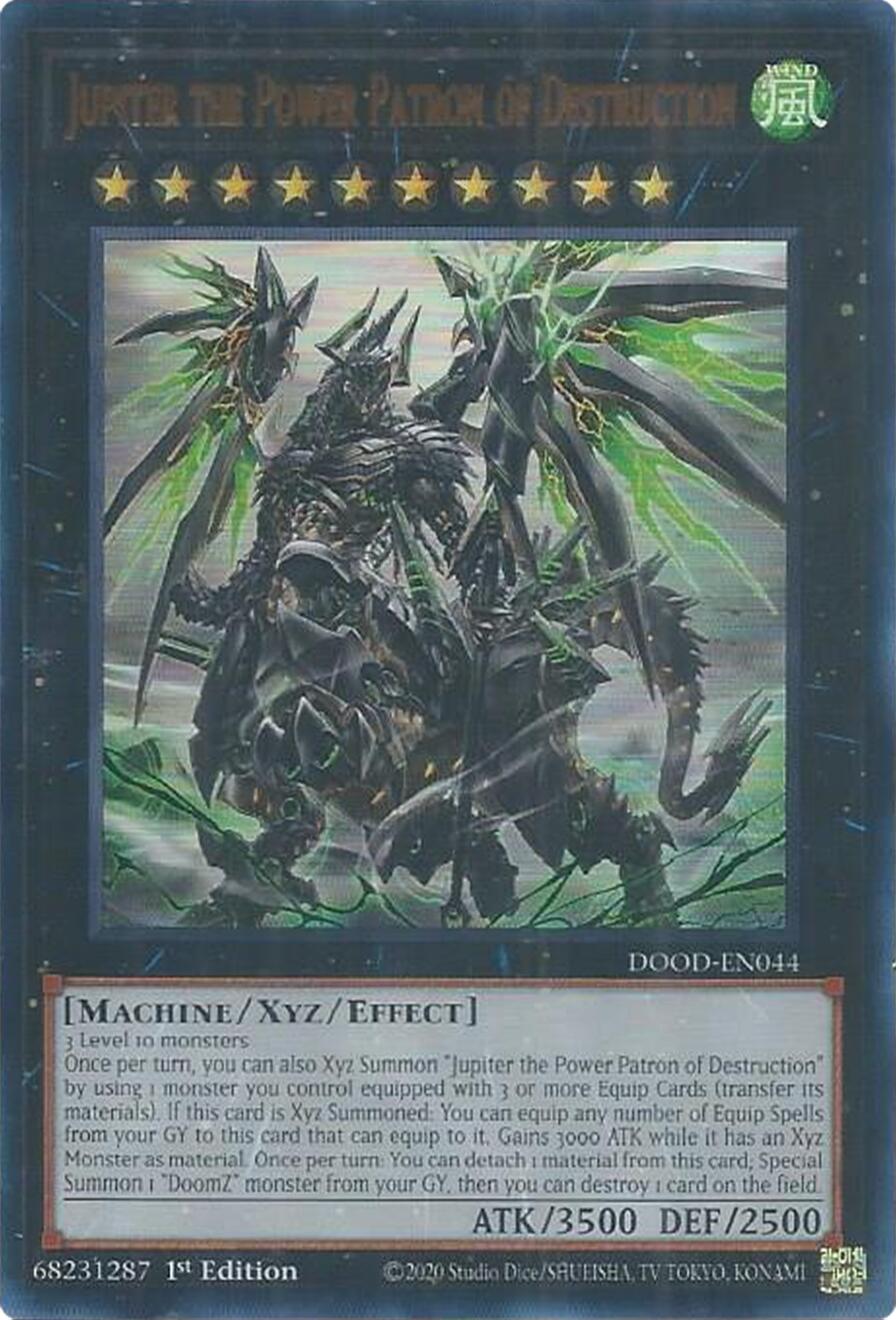 Jupiter the Power Patron of Destruction [DOOD-EN044] Ultra Rare | Exor Games Bridgewater