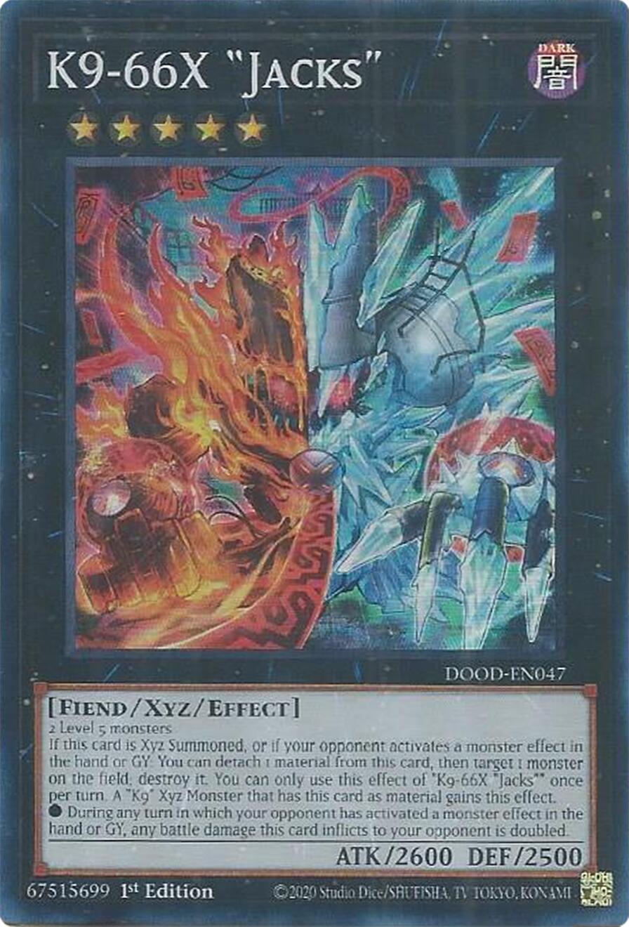 K9-66X "Jacks" [DOOD-EN047] Super Rare | Exor Games Bridgewater