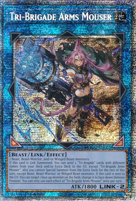 Tri-Brigade Arms Mouser (Starlight Rare) [DOOD-EN051] Starlight Rare | Exor Games Bridgewater