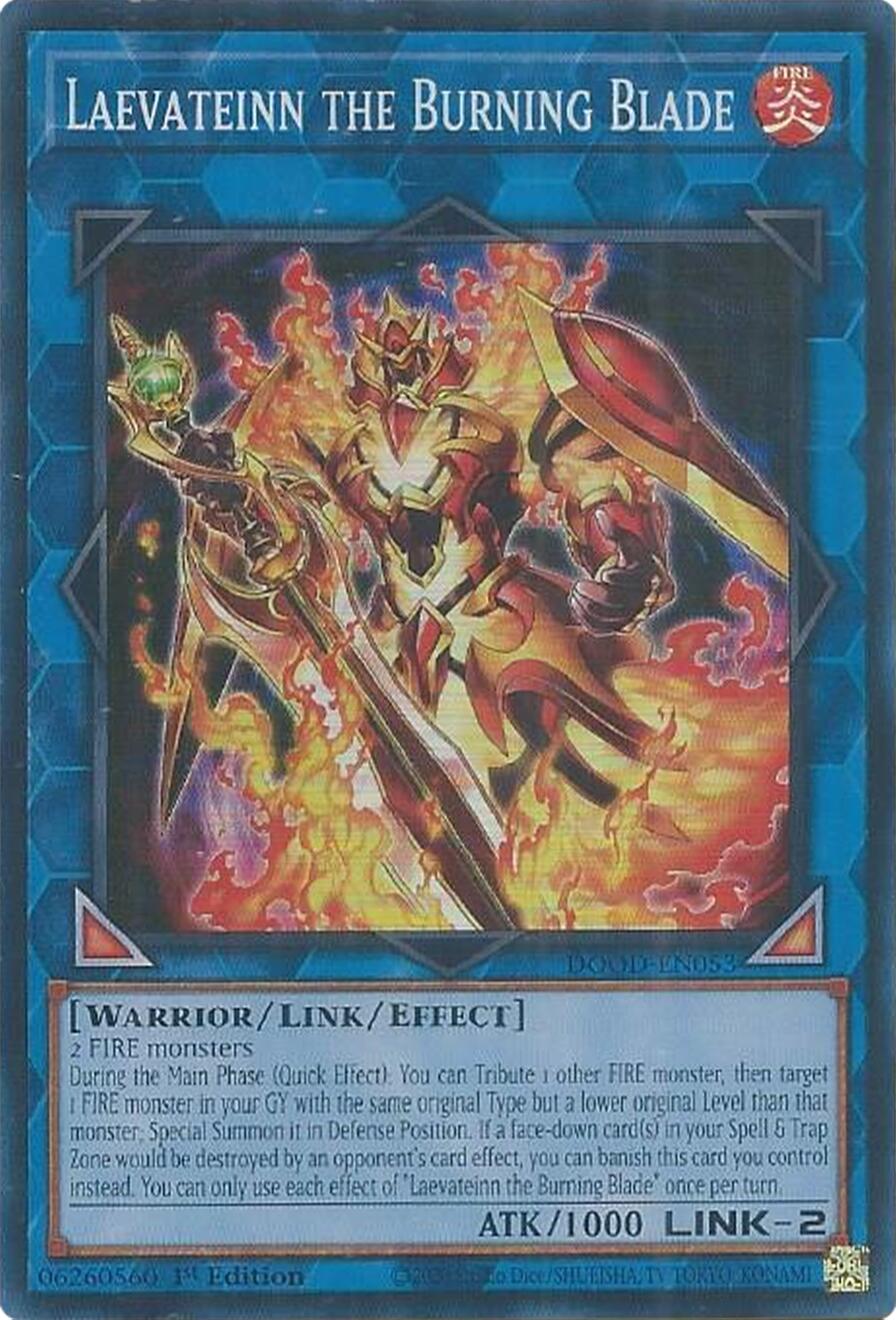 Laevateinn the Burning Blade [DOOD-EN053] Super Rare | Exor Games Bridgewater