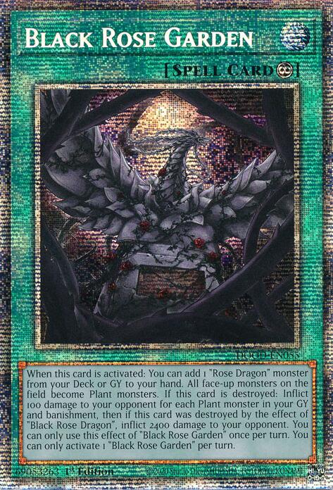 Black Rose Garden (Starlight Rare) [DOOD-EN055] Starlight Rare | Exor Games Bridgewater