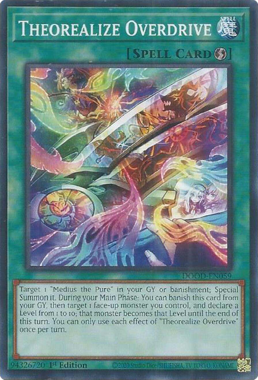 Theorealize Overdrive [DOOD-EN059] Common | Exor Games Bridgewater