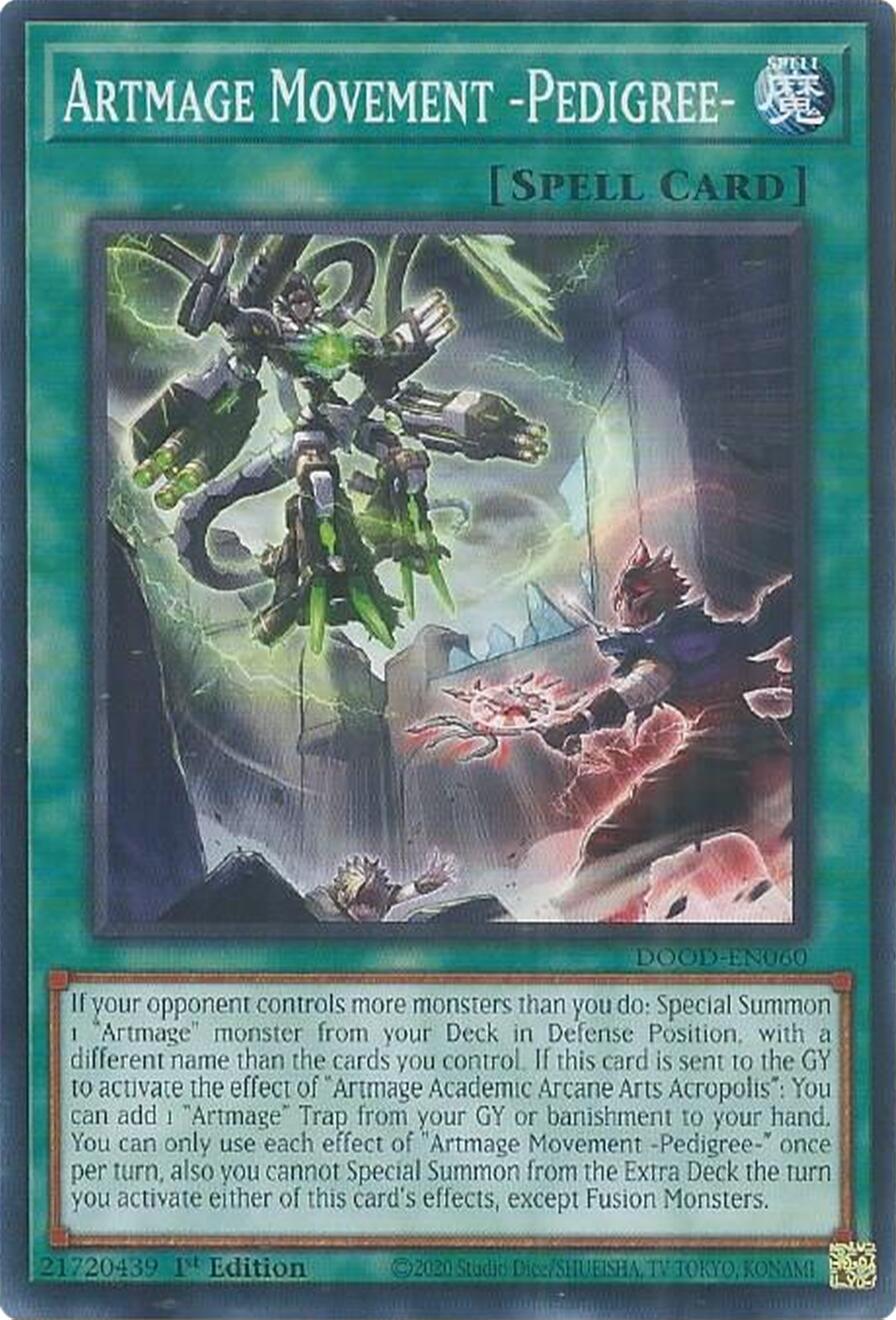 Artmage Movement -Pedigree- [DOOD-EN060] Common | Exor Games Bridgewater