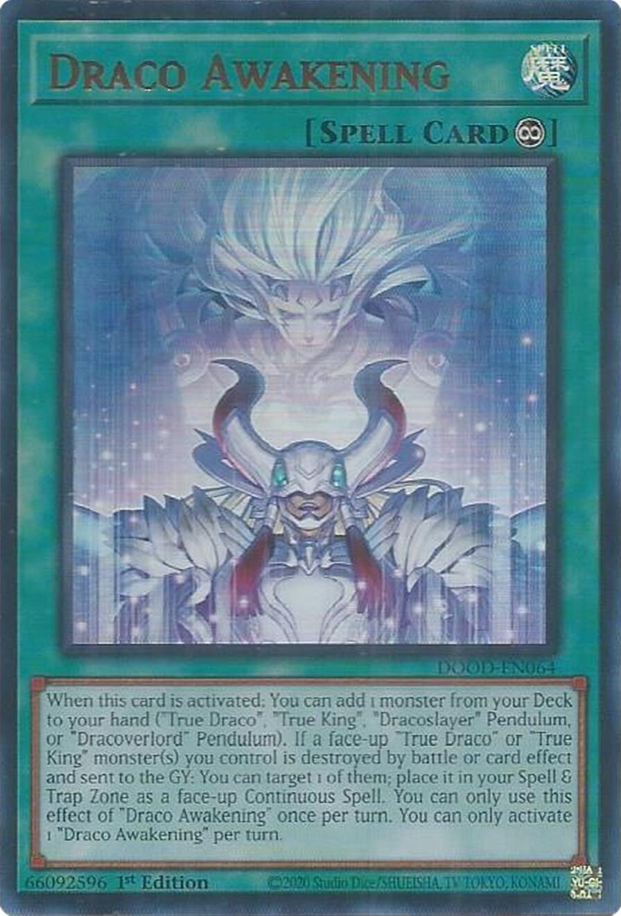Draco Awakening [DOOD-EN064] Ultra Rare | Exor Games Bridgewater