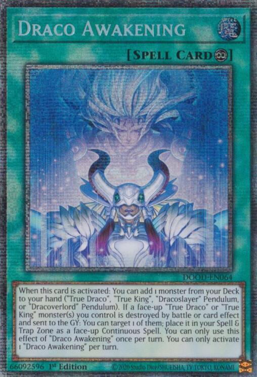 Draco Awakening (Starlight Rare) [DOOD-EN064] Starlight Rare | Exor Games Bridgewater