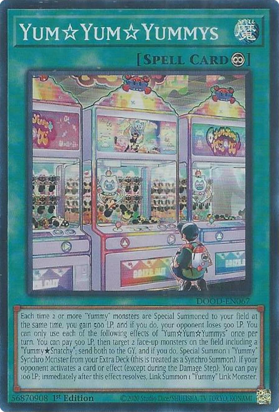 YumYumYummys [DOOD-EN067] Super Rare | Exor Games Bridgewater