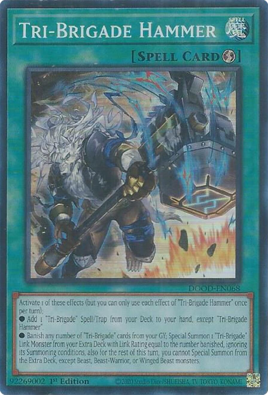 Tri-Brigade Hammer [DOOD-EN068] Super Rare | Exor Games Bridgewater