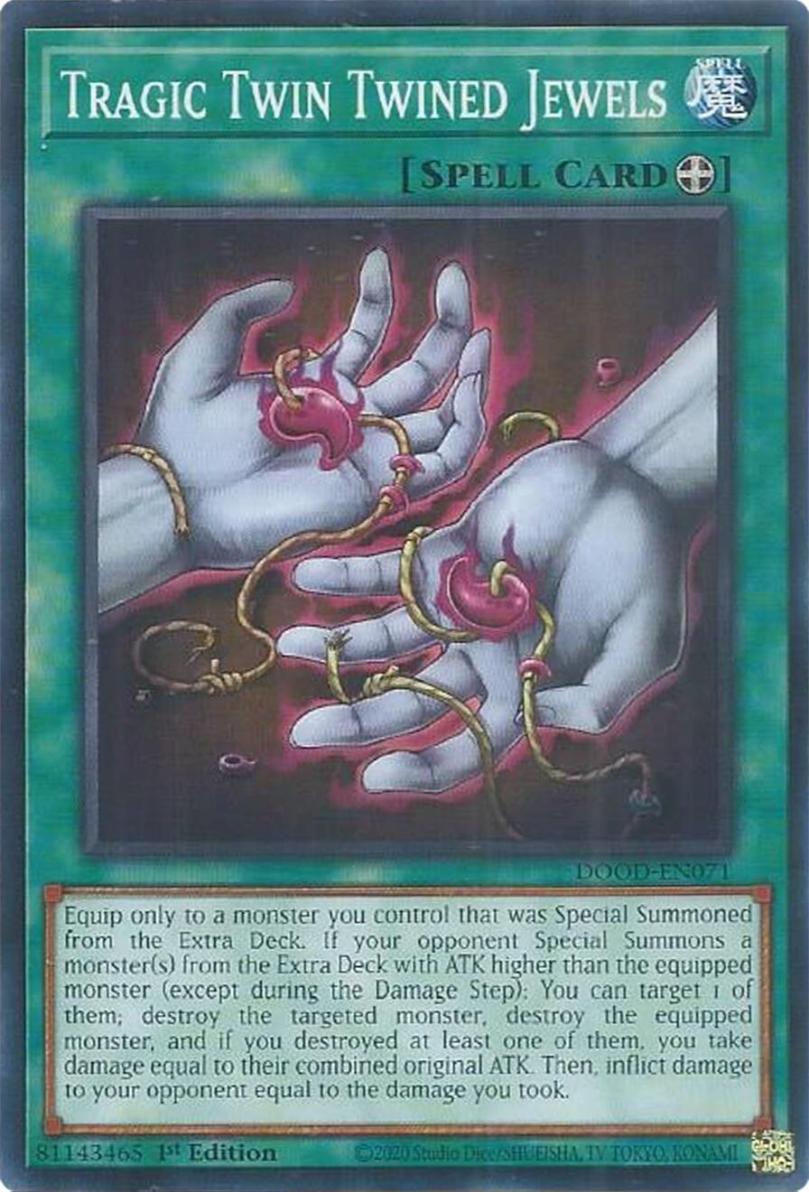 Tragic Twin Twined Jewels [DOOD-EN071] Common | Exor Games Bridgewater
