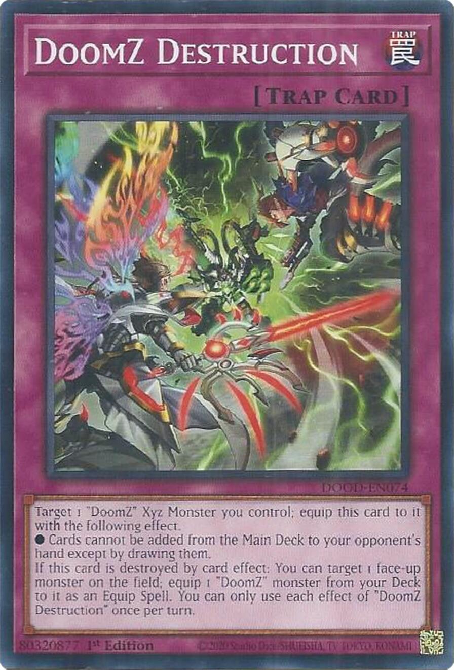 DoomZ Destruction [DOOD-EN074] Common | Exor Games Bridgewater