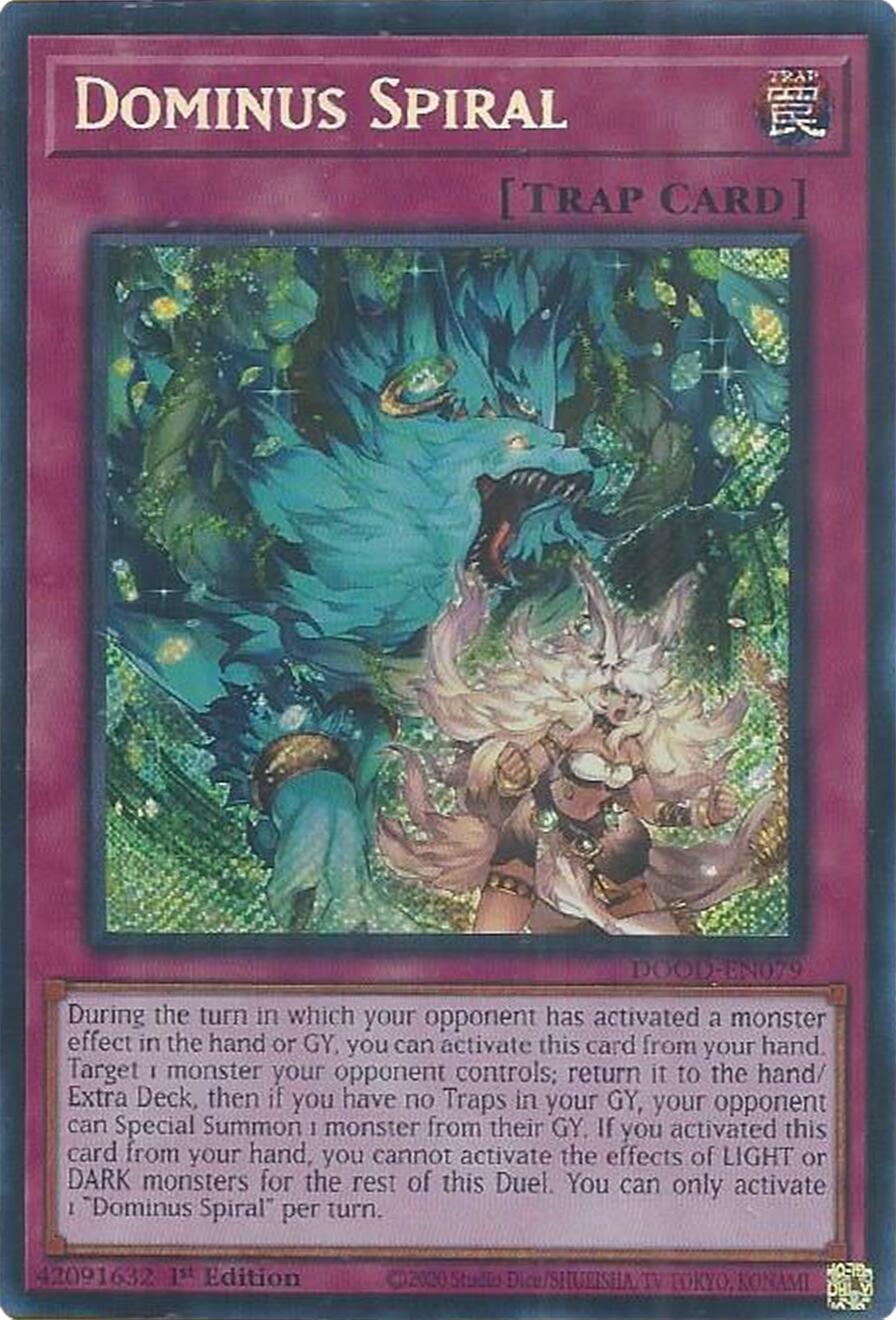 Dominus Spiral [DOOD-EN079] Secret Rare | Exor Games Bridgewater