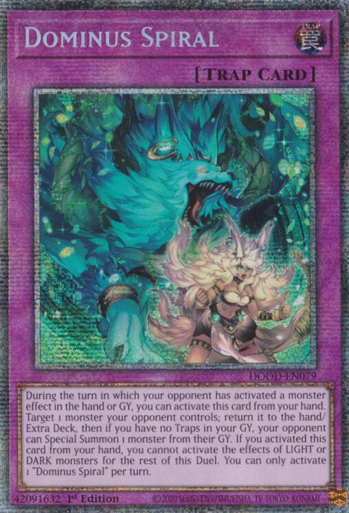 Dominus Spiral (Starlight Rare) [DOOD-EN079] Starlight Rare | Exor Games Bridgewater