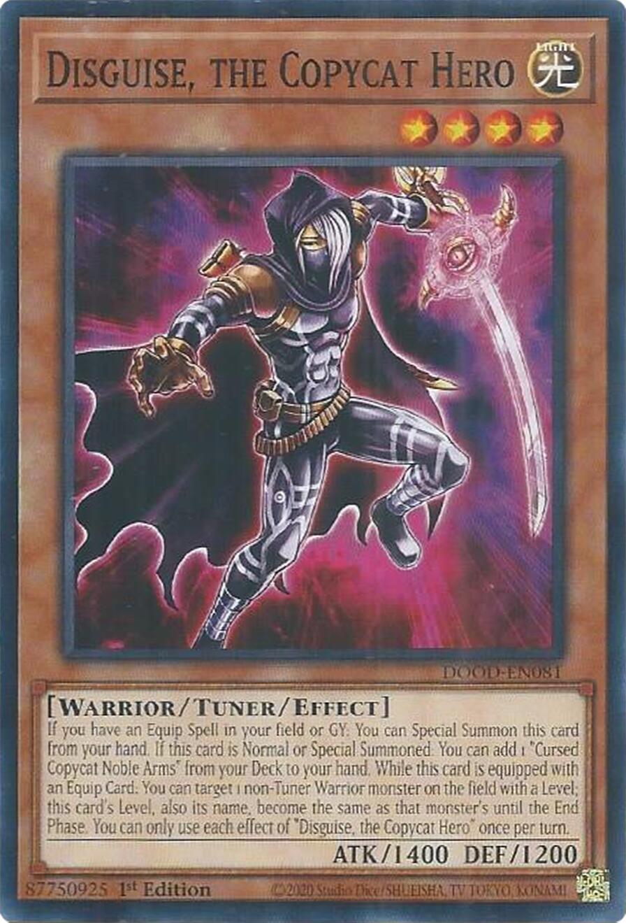Disguise, the Copycat Hero [DOOD-EN081] Common | Exor Games Bridgewater