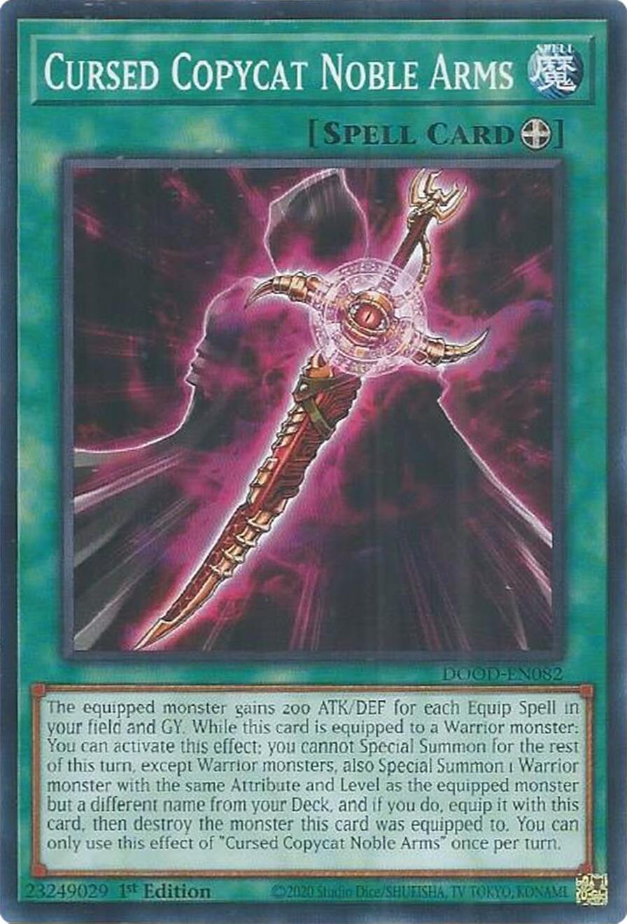 Cursed Copycat Noble Arms [DOOD-EN082] Common | Exor Games Bridgewater