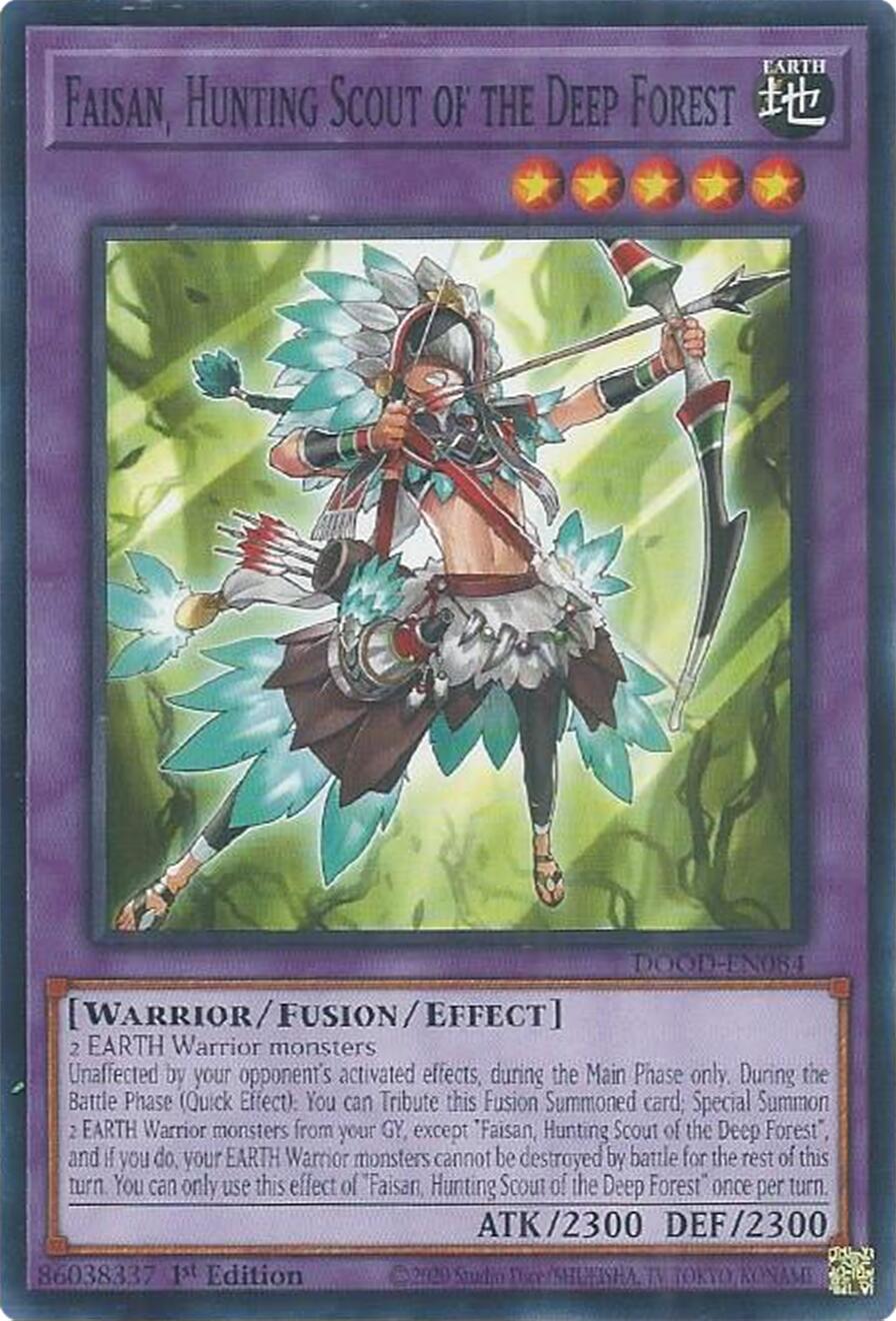 Faisan, Hunting Scout of the Deep Forest [DOOD-EN084] Common | Exor Games Bridgewater