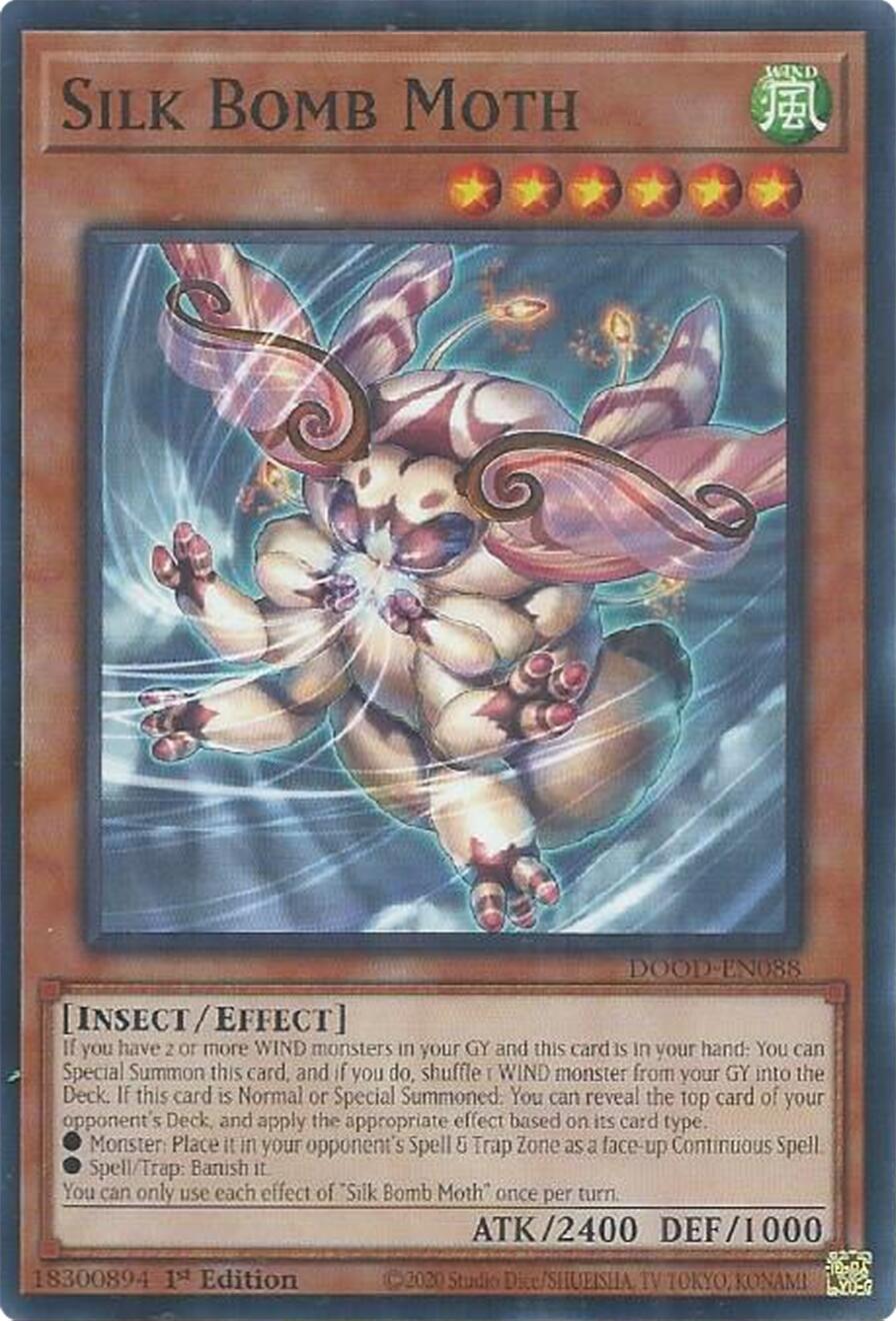 Silk Bomb Moth [DOOD-EN088] Common | Exor Games Bridgewater