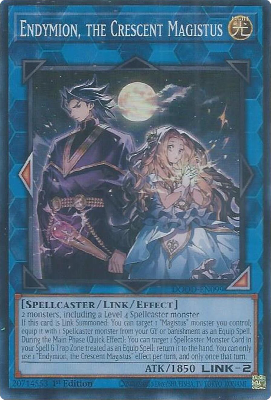 Endymion, the Crescent Magistus [DOOD-EN099] Super Rare | Exor Games Bridgewater