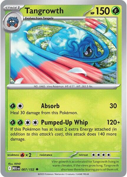 Tangrowth (007/132) [Mega Evolutions: Base Set] | Exor Games Bridgewater