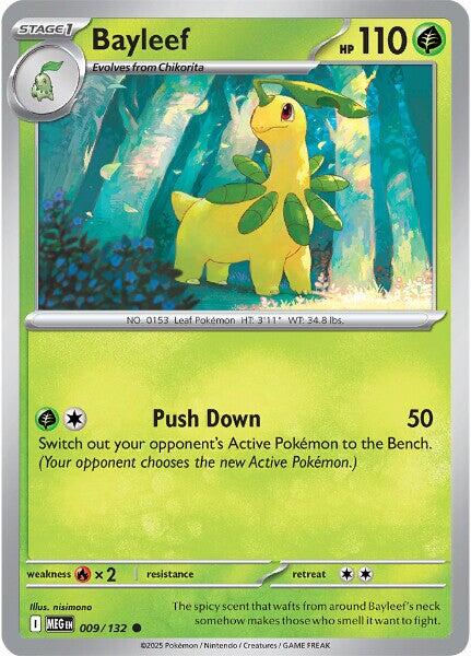 Bayleef (009/132) [Mega Evolutions: Base Set] | Exor Games Bridgewater