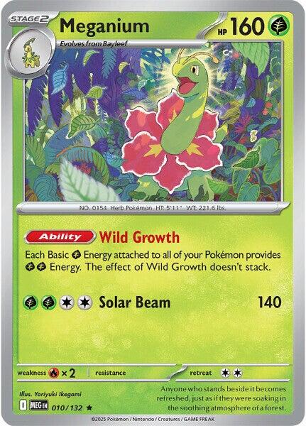 Meganium (010/132) [Mega Evolution: Base Set] | Exor Games Bridgewater