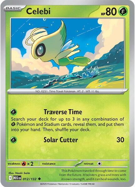 Celebi (012/132) [Mega Evolutions: Base Set] | Exor Games Bridgewater