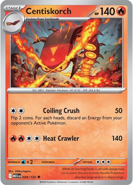 Centiskorch (030/132) [Mega Evolutions: Base Set] | Exor Games Bridgewater